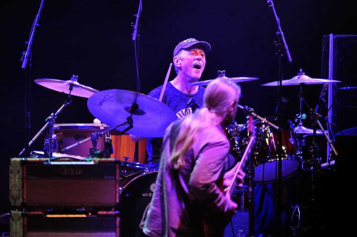 Butch Trucks of The Allman Brothers Band performs at Beacon Theatre on March 1, 2013, in New York City.