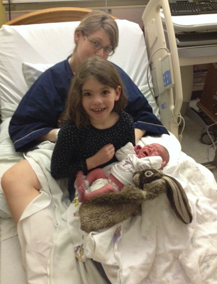 Annabelle meeting Nate in the hospital.