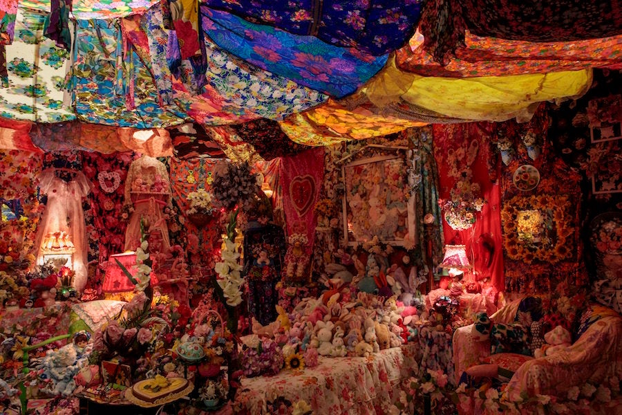 "The Garden," 1996-1998, mixed media installation