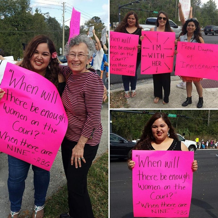 Women’s Strike Protest Rally — Gainesville, Florida, January 21, 2017