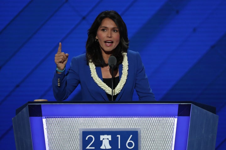 Rep. Tulsi Gabbard (D-Hawaii) has been at odds with other congressional Democrats about U.S. policy toward Syria.