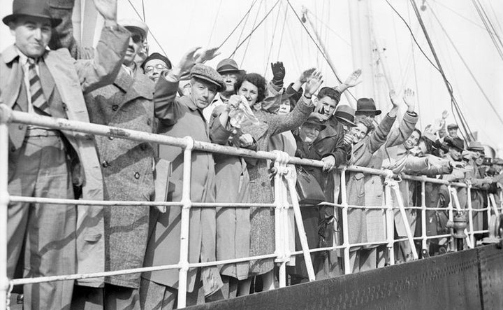 Refugees aboard the SS St. Louis