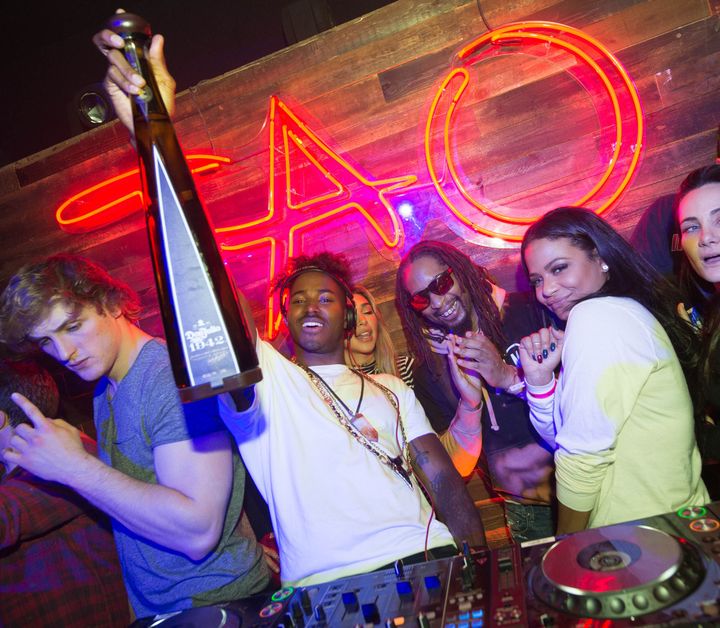 Lil Jon and DJ Ruckus at TAO Park City Presented by Tequila Don Julio at the Sundance Film Festival.