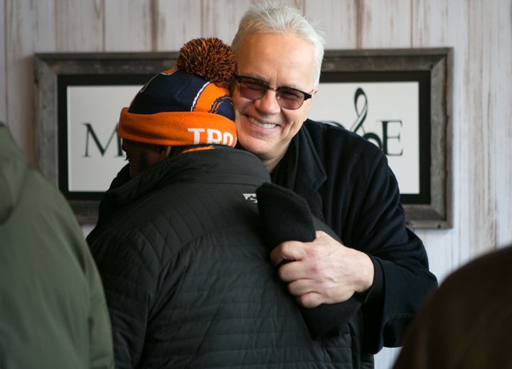 <p>Tim Robbins at the Music Lodge during the Sundance Film Festival.</p>