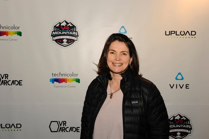 Julia Ormond attends VR ON THE MOUNTAIN during Sundance Film Festival.