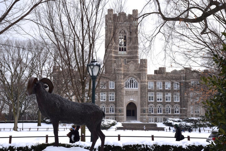 Fordham University’s Rose Hill campus.