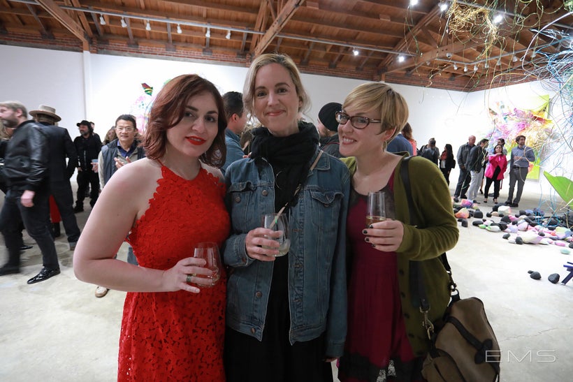 Joan Adams, Megan Mueller and Clare Little.