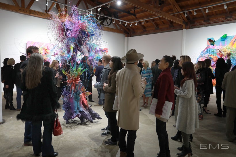 Grand opening at DENK Gallery