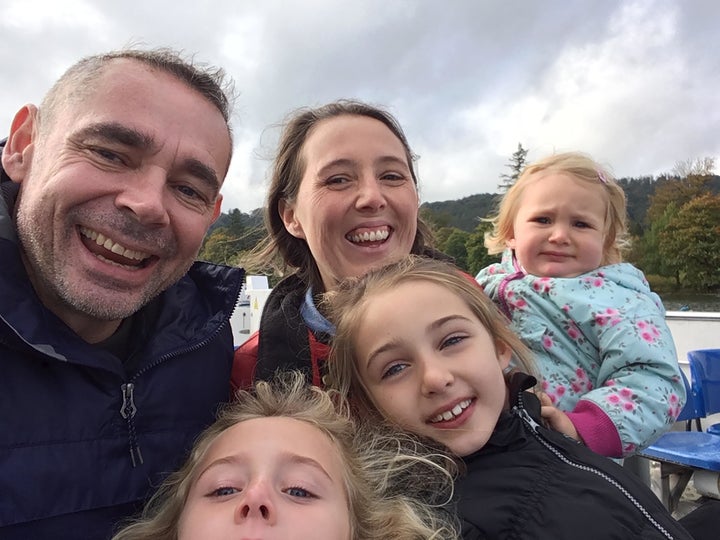 Gordon and Donna with children Phoebe, Drew and Matilda.