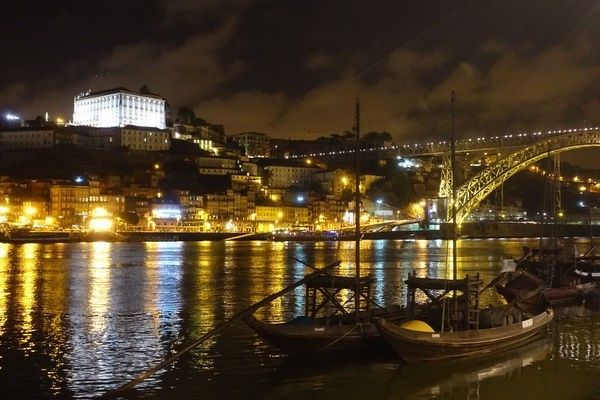 Views of the Rio Douro in Porto, Portugal
