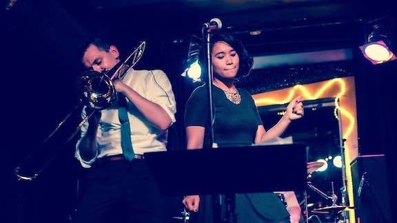 <strong><em>David and Khrizia — “a dusty vinyl you dug up in the corner thrift shop, that old school soul from back in the da