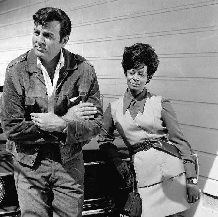 Gail Fisher, right, was the first black woman to win an Emmy Award for her portrayal of Peggy Fair on the TV show "Mannix."