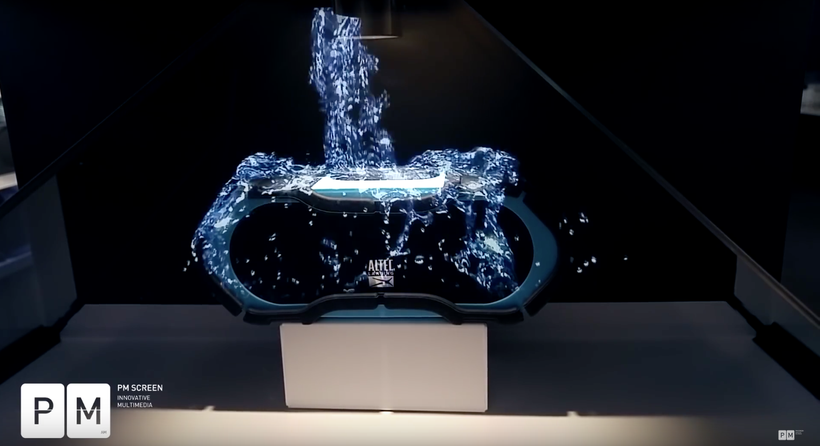 PM Screen holographic display