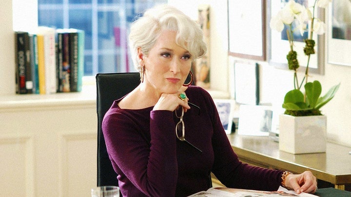 Meryl Streep won a Golden Globe for her portrayal of fearsome magazine editor, Miranda Priestly.