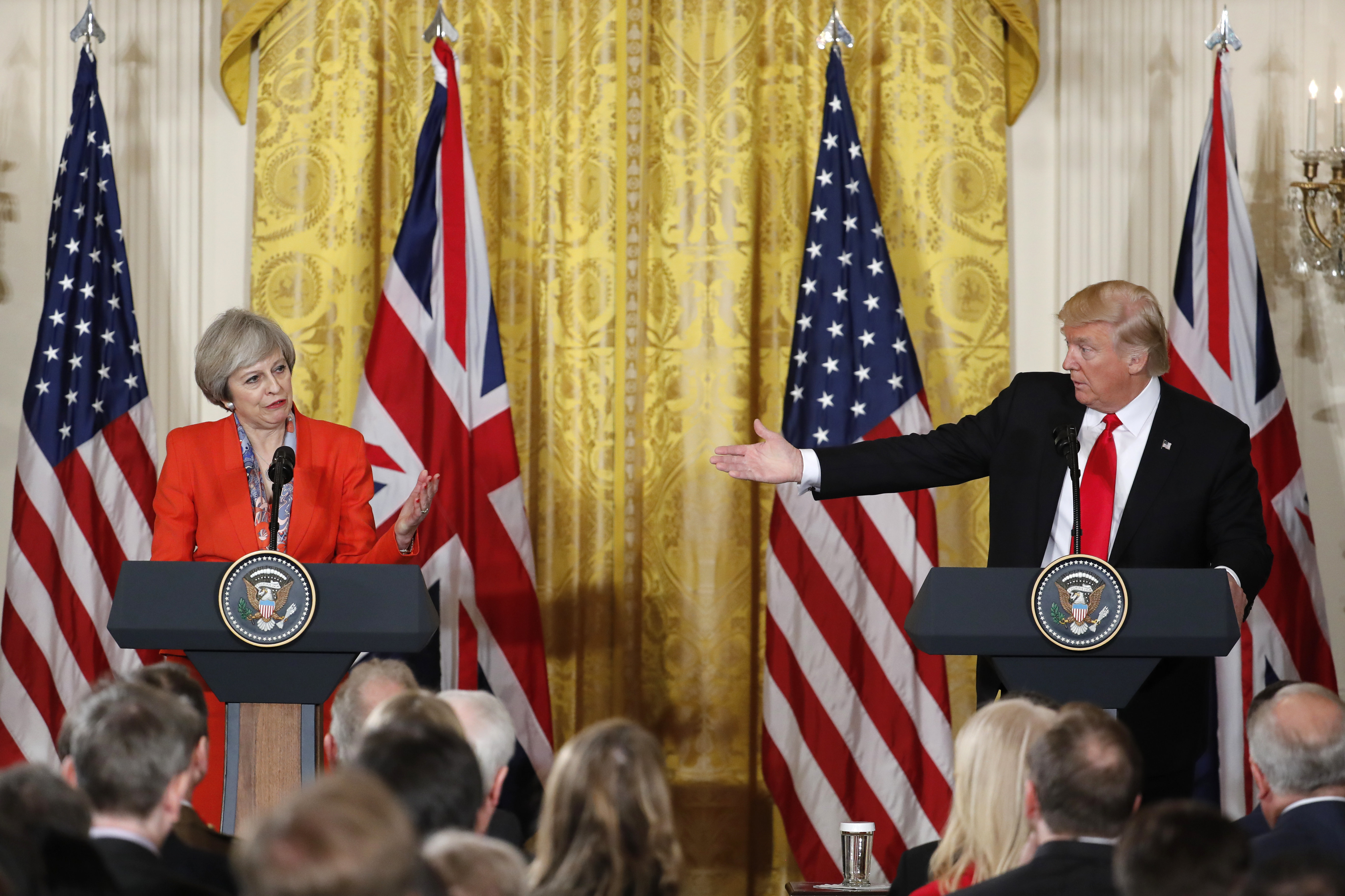 Donald Trump Bristles At Tough Questioning From British Journalists ...