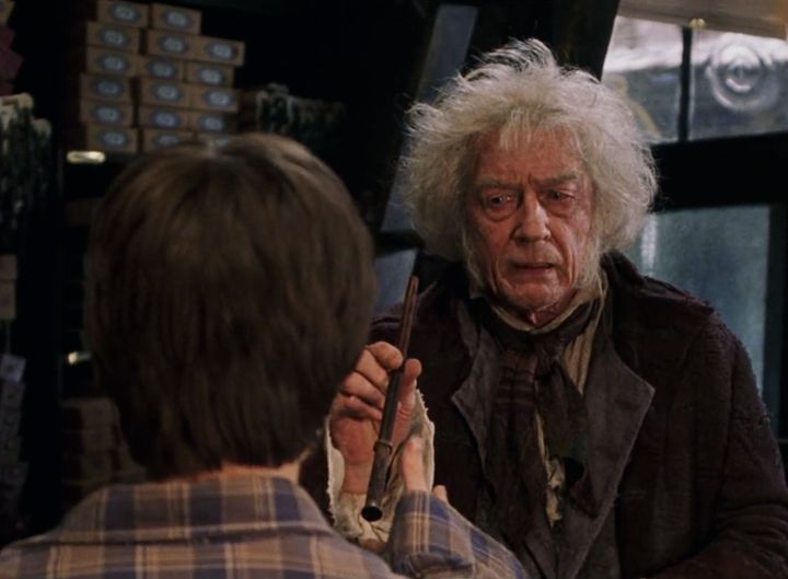 Alongside Daniel Radcliffe, John Hurt as the wand-maker Mr Ollivander in the 'Harry Potter' films