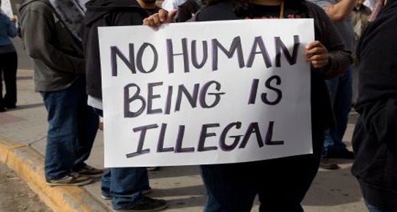 <em>Protest Sign from an Immigration Rally / </em><a rel="nofollow" href="https://longislandwins.com/news/national/no-hu
