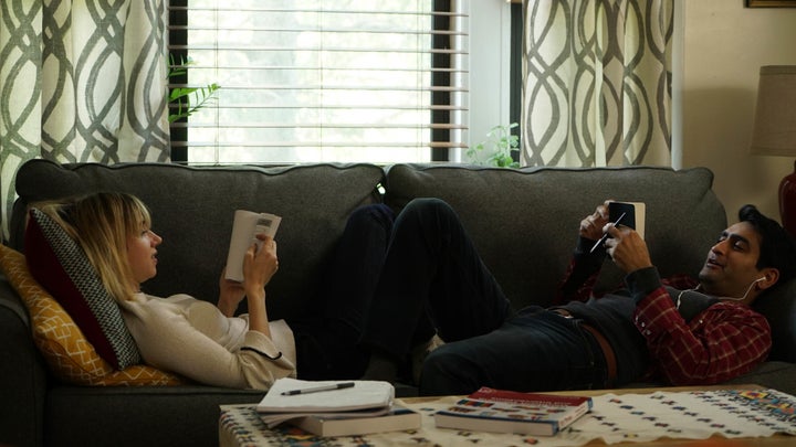 Zoe Kazan and Kumail Nanjiani play a couple navigating cultural divides in "The Big Sick."