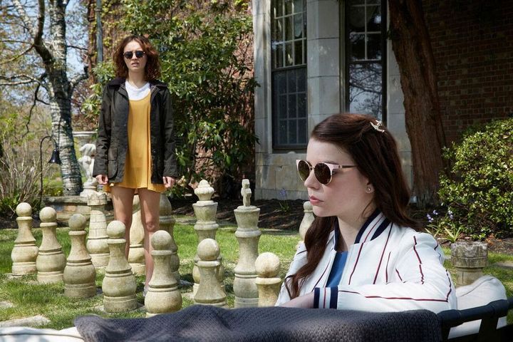 Olivia Cooke and Anya Taylor-Joy in "Thoroughbreds."