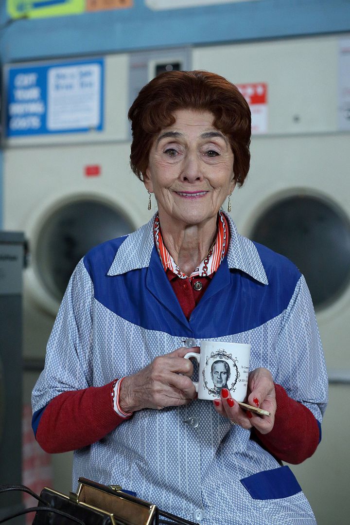 June has played Dot Branning since 1985