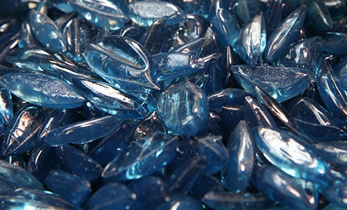 <p><strong>Tiffany “jewel” glass.</strong></p>