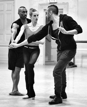 Desmond Richardson and Dwight Rhoden with Complexions’ dancer Wendy Whelan