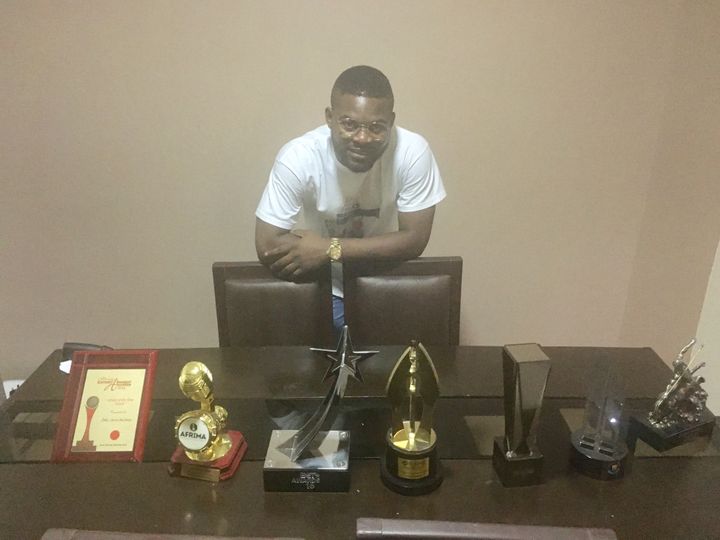 There are few Nigerian entertainment awards Falz has not yet won. Some of his collection on display for us. 
