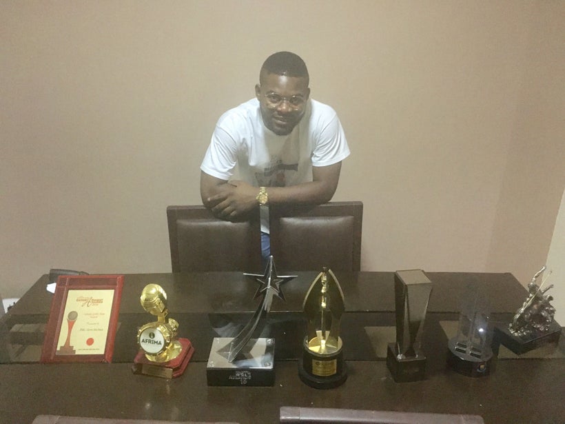 There are few Nigerian entertainment awards Falz has not yet won. Some of his collection on display for us.