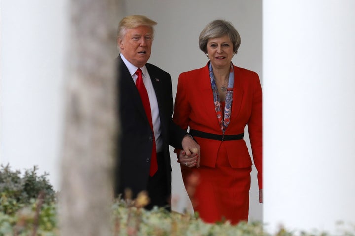 U.S. President Donald Trump and British Prime Minister Theresa May met late last week in Washington.