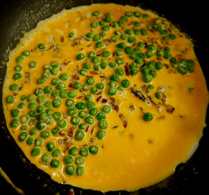 <p>After just a minute or two, the sauce is ready for the pasta</p>