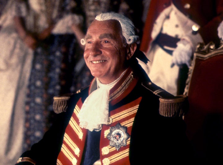 Nigel Hawthorne won an Oscar nomination for this portrayal of the King in the film The Madness of King George 