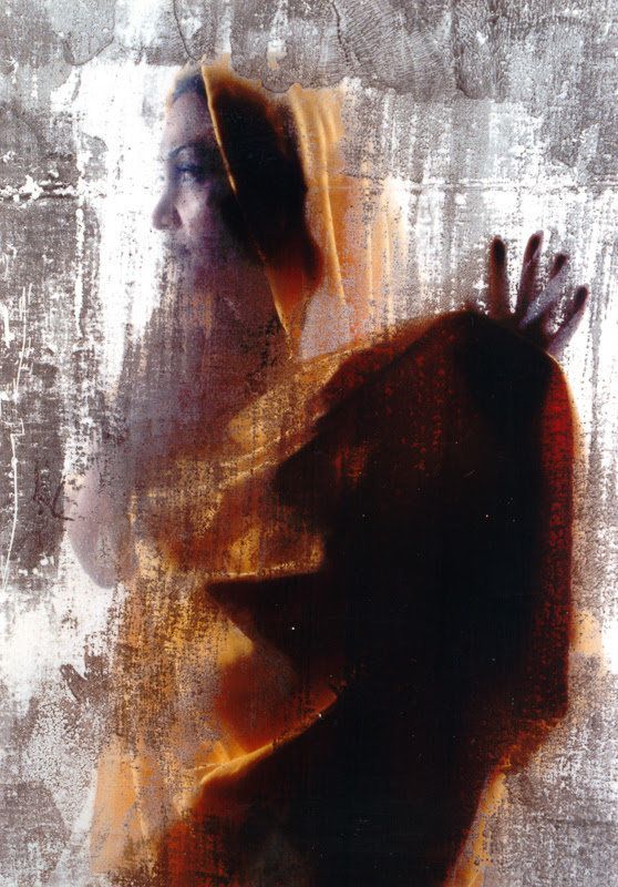 Shadi Ghadirian. "Be Colorful" (2002), archival digital pigment print, 35.5 x 23.625 inches.