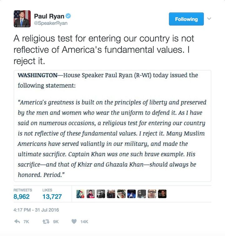 Paul Ryan being an absolute moron, deleted this tweet, thinking the internet wouldn’t find it. Sad!