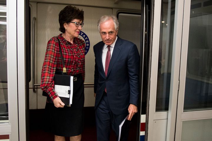 Sen. Susan Collins (R-Maine) and Sen. Bob Corker (R-Tenn.) are both concerned about the executive order's sweep but await clarifications from the White House.