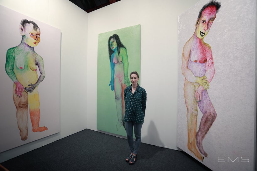 Artist Ann Hirsch at Steve Turner Gallery