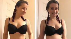 Woman’s Side-By-Side Photos In Her Tights Show Truth About Perfectionism On Instagram