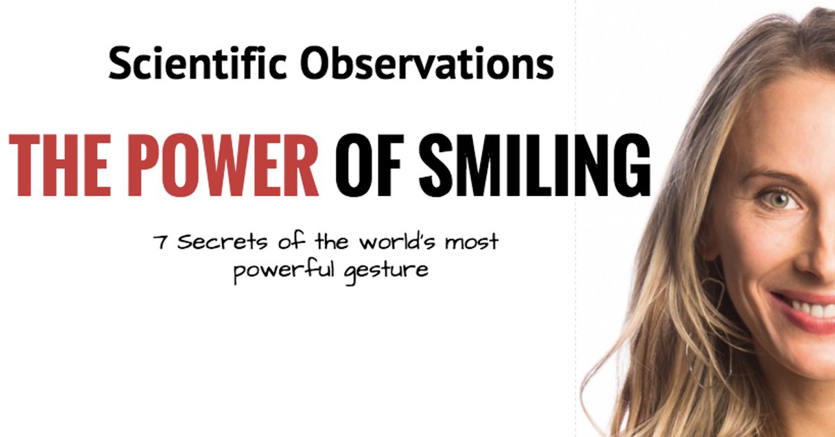 new research on the power of smiling