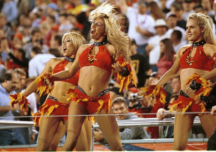 In the XFL, cheerleaders were just as much a part of the game -- if not more so -- than the game itself.