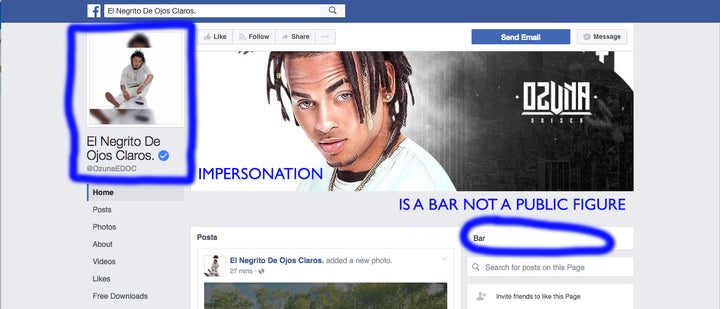<p>Fake Account</p>