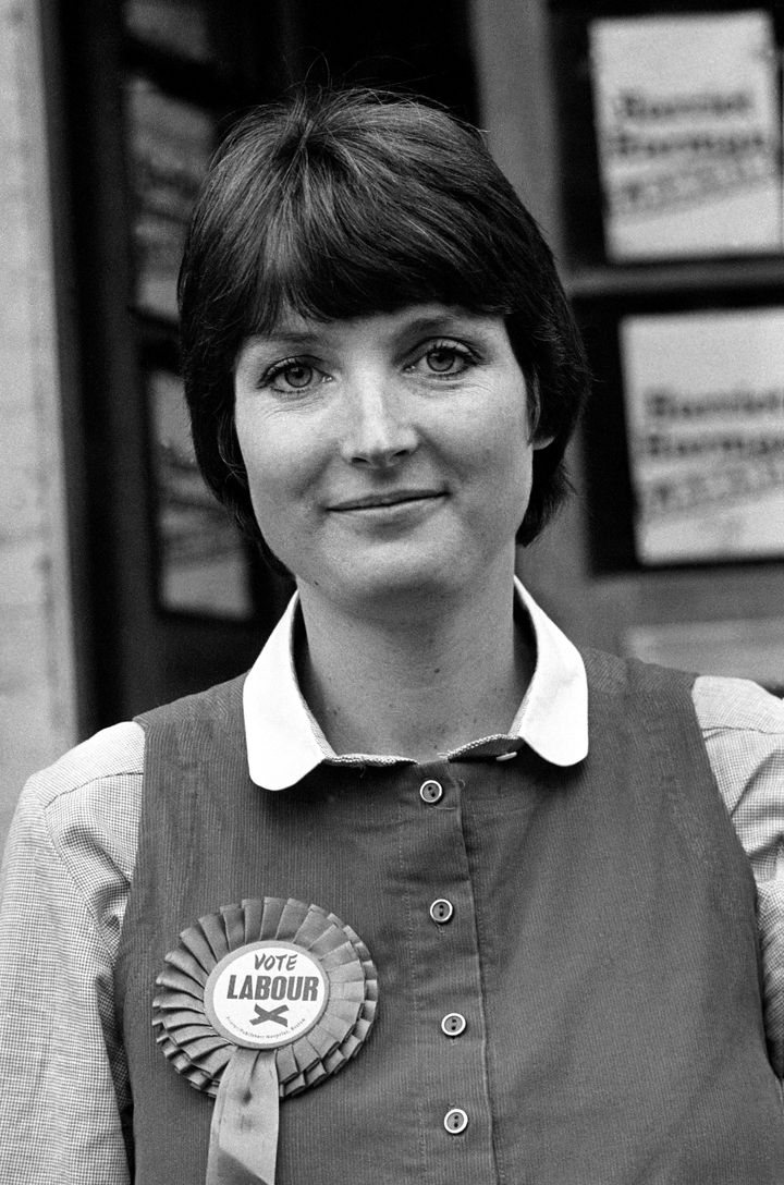 Harriet Harman standing for Parliament in 1982