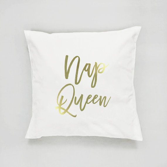 "Nap Queen" pillow
