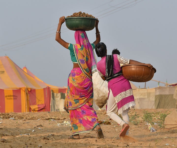 Scenes at the Pushkar Camel Fair 