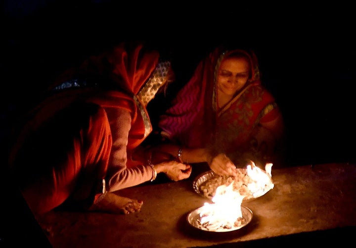 Rituals at Pushkar Lake 