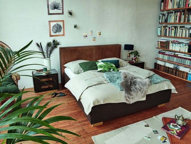 <p>Birkenstock's Canberra bed.</p>