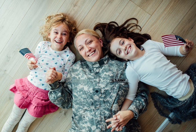 Homeless women veterans are frequently single mothers with dependent children.