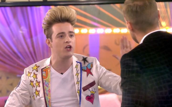 Calum and Jedward come to blows