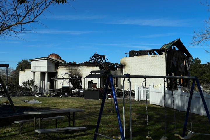 The fire caused extensive damage