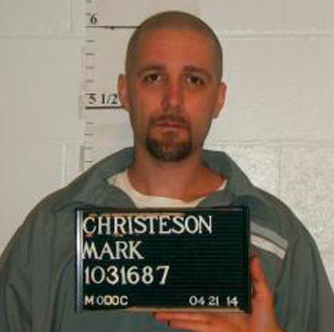 Mark Christeson, 37, was executed Tuesday for the murder of a mother and her two children in 1998.