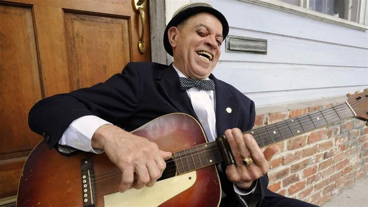 Deacon John Moore, a native New Orleanian, has been able to make a living with his music and buy a home. Other musicians stru