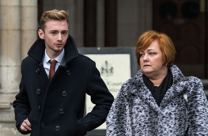 Owen's mother Suzanne said her family had been 'destroyed' by the terror attack